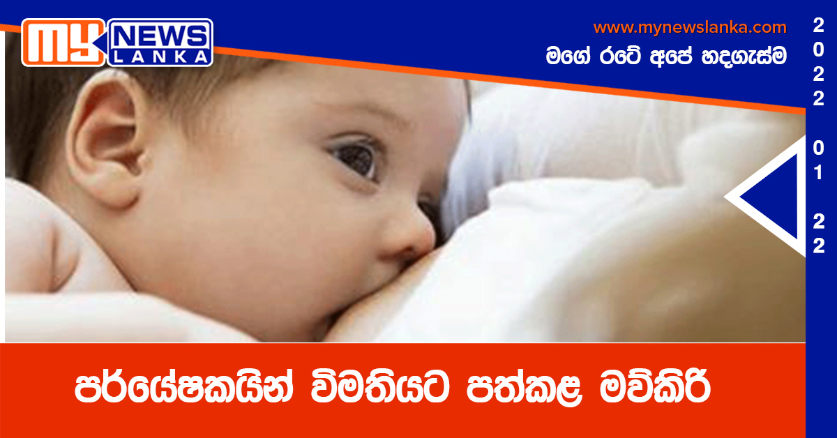 පර්යේෂකයින් විමතියට පත්කළ මව්කිරි