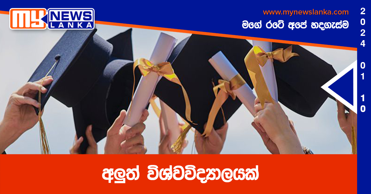 අලුත් විශ්වවිද්‍යාලයක්