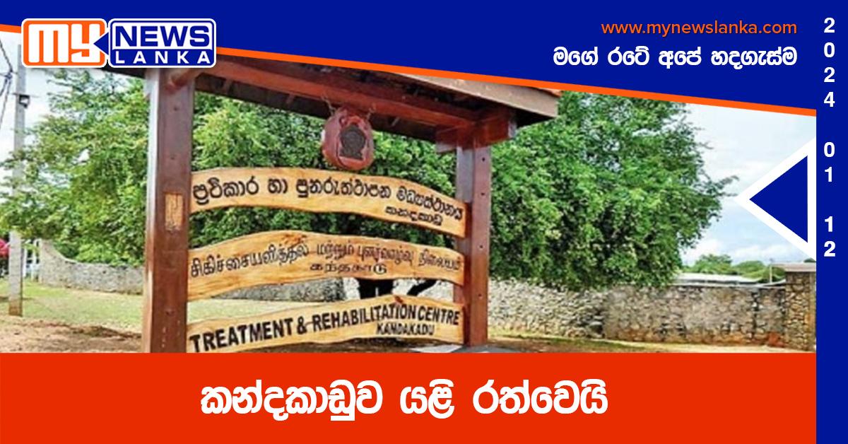 කන්දකාඩුව යළි රත්වෙයි