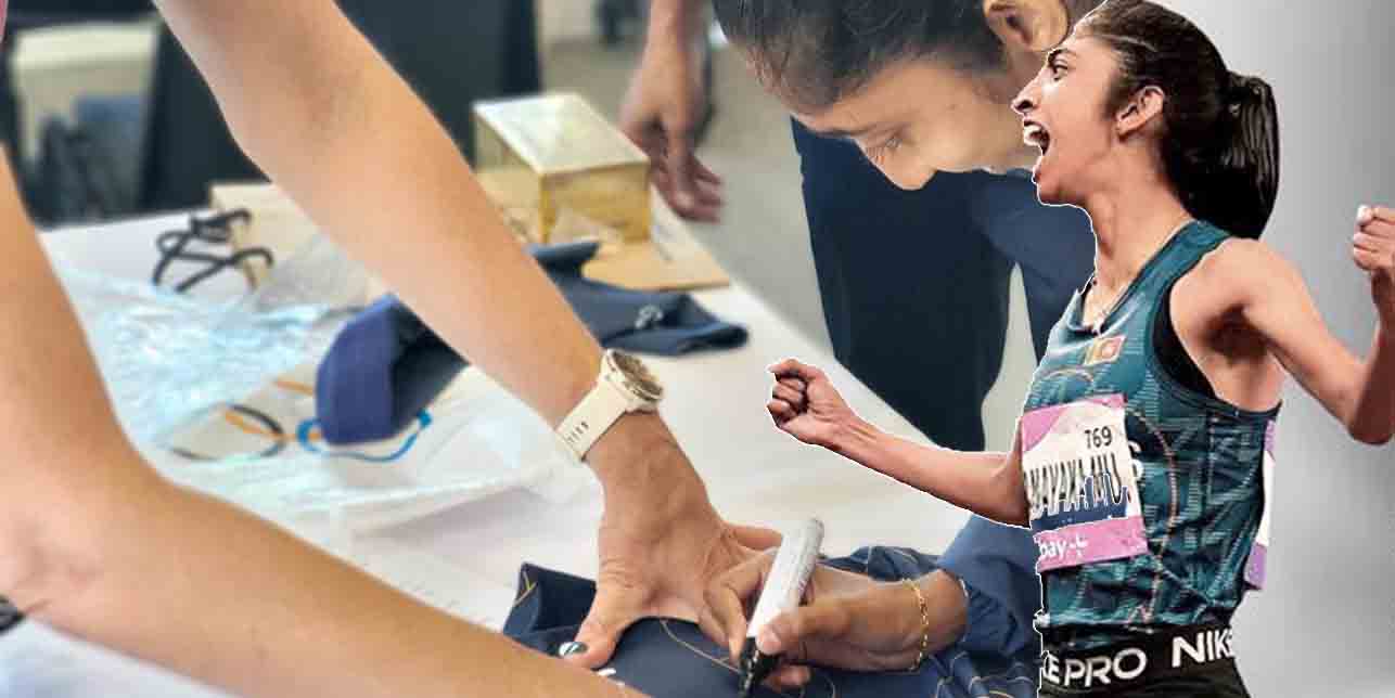 තරුෂිගේ ක්‍රීඩා ඇඳුම ඔලිම්පික් කෞතුකාගාරයට