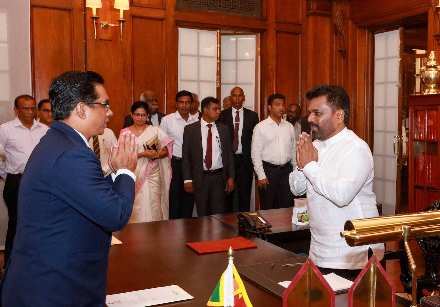 නව ජනාධිපති ලේකම් ලෙස ආචාර්ය නන්දික සනත් කුමානායක පත් කෙරේ