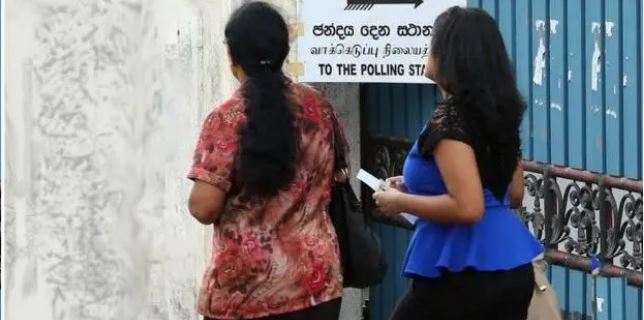 ඡන්දය සලකුණු කිරීමෙන් අනතුරුව නිවෙස්වල රැදී සිටින්නැයි දැනුම්දීමක්