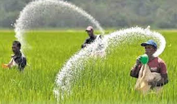 ඉහළ දැමූ පොහොර සහනාධාරය ලබන සදුදා සිට