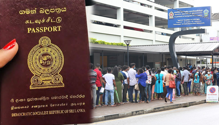 පාස්පෝට් ගැටලුව ගැන ආගමන හා විගමන නිලධාරින්ගේ සංගමයෙන් කරුණු 10ක ලිපියක්