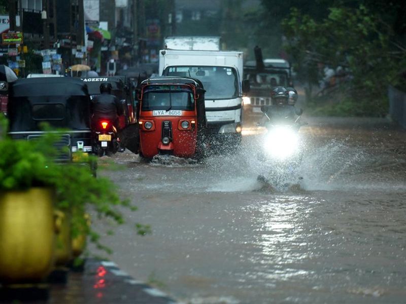 අයහපත් කාලගුණයෙන් දිස්ත්‍රික්ක 20කට බලපෑම්