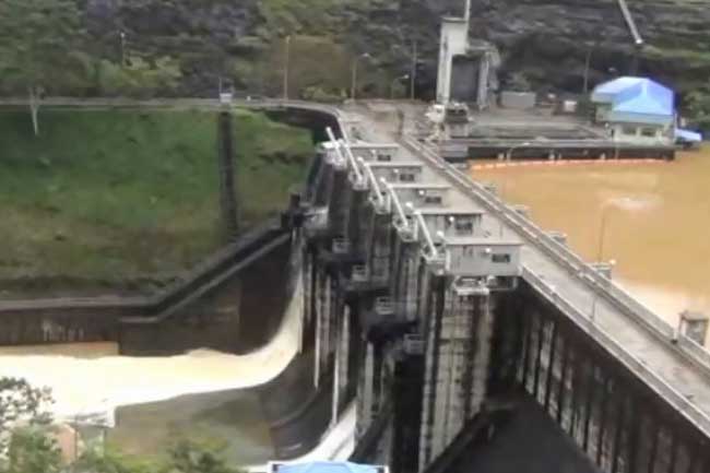 ජලාශ රැසක ජල මට්ටම් ඉහළට ජලාශ රැසක ජල මට්ටම් ඉහළට