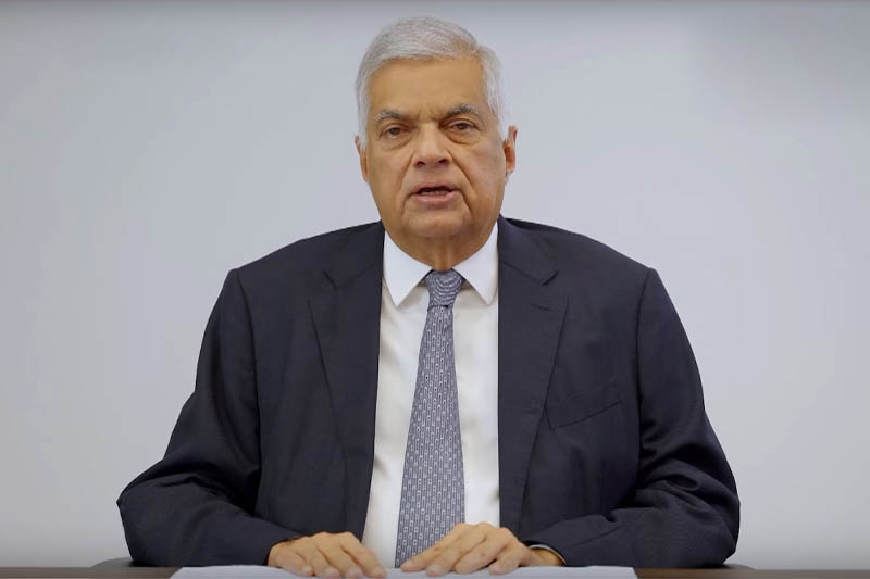 රනිල්ගෙන් විශේෂ ප්‍රකාශයක්