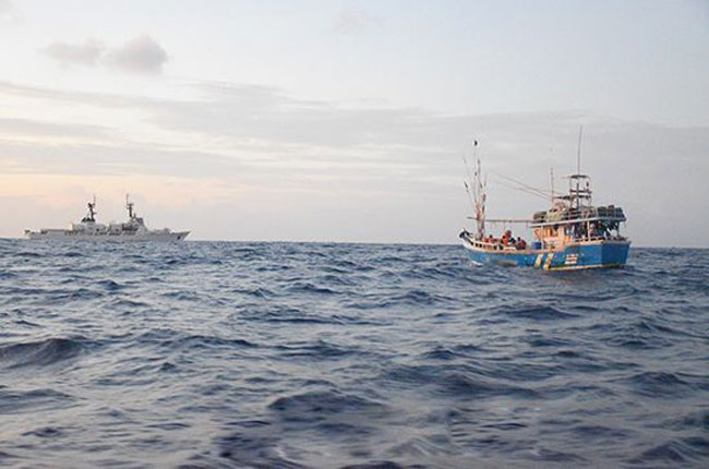 මෙරට මුහුදු සීමාවෙන් මත්ද්‍රව්‍ය කිලෝග්‍රෑම් 1758ක් සොයා ගැනේ