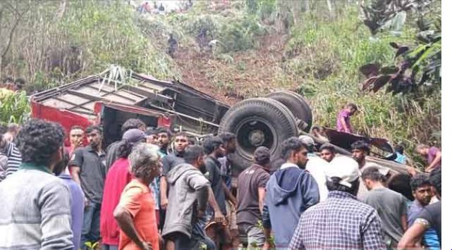 ගැරඬිඇල්ලේ බස් අනතුරින් මිය ගිය පිරිස තවදුරටත් ඉහළට