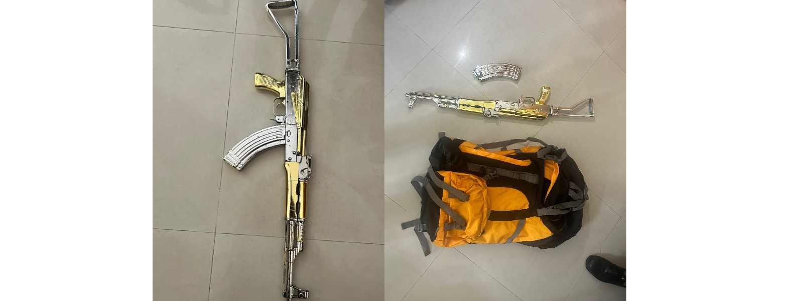 රන් ආලේපිත T56 ගිනිඅවියක්