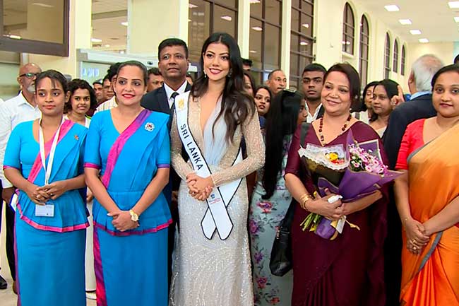 ශ්‍රී ලංකා නාමය ඉහළින් ඔසවා තැබූ අනුදි ගුණසේකර දිවයිනට