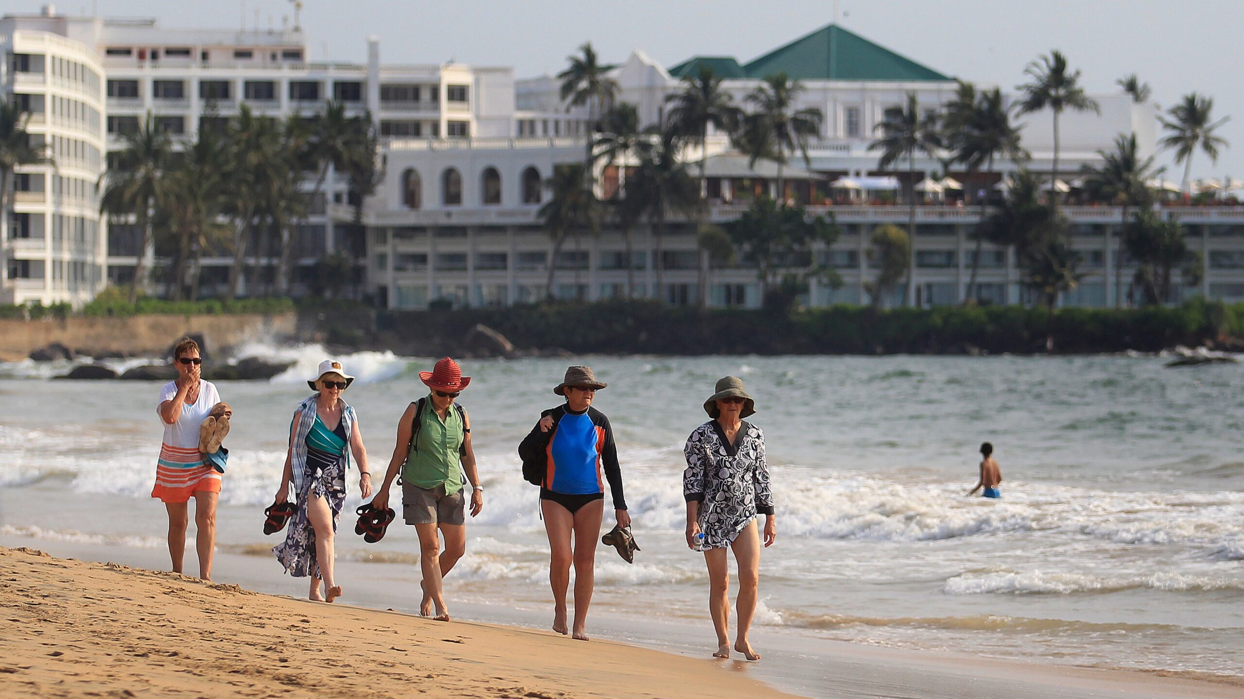 සංචාරක පැමිණීමේ වර්ධනයක්