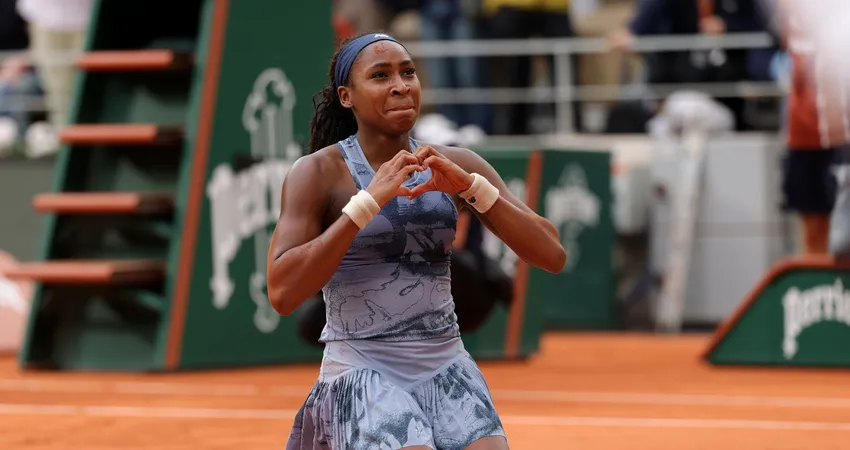 කොකෝ ගවුෆ් ට විශිෂ්ට ජයක්