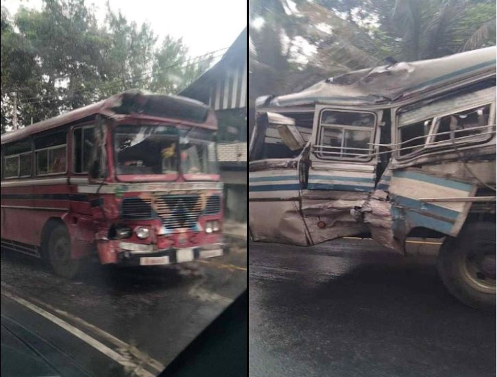 බිහිසුණු බස් අනතුරක් – 21කට තුවාල