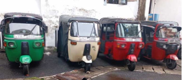 ත්‍රිවිල් කොල්ලකෑ සැකකරුවන් පිරිසක් අත්අඩංගුවට