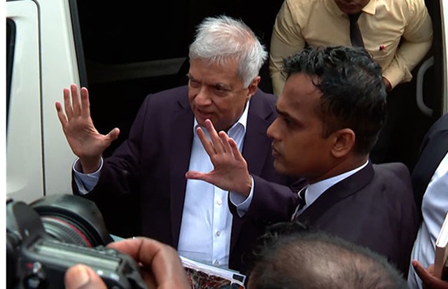 හිටපු ජනපති රනිල් දැඩි සත්කාර ඒකකයට