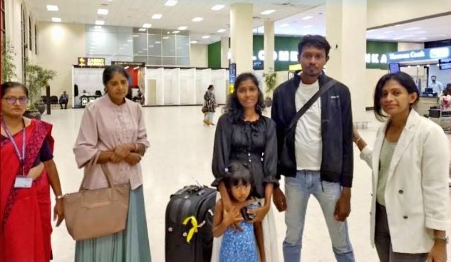 ඊශ්‍රායලයේදී අතරමං වූ තරුණයා පවුලේ ඥාතීන්ට භාර දෙයි