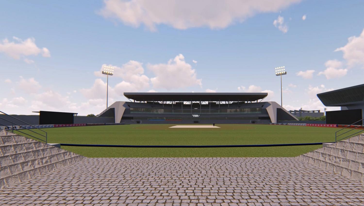 යාපනයේ නව ජාත්‍යන්තර ක්‍රිකට් ක්‍රීඩාංගණයට මුල්ගල තබයි