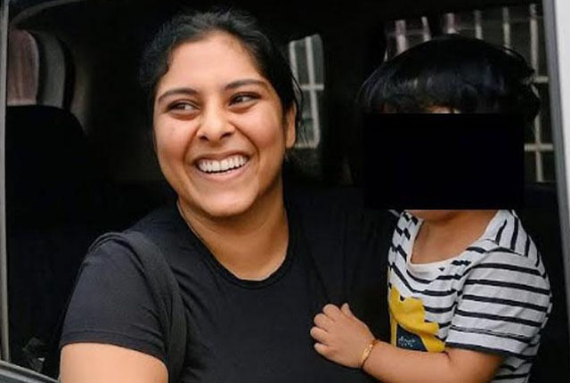 බැකෝ සමන්ගේ බිරිඳට ඇප