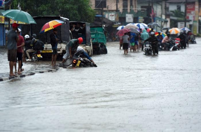 ක්ෂණික ගංවතුර තත්ත්වයක් ඇතිවීමේ අවදානමක්