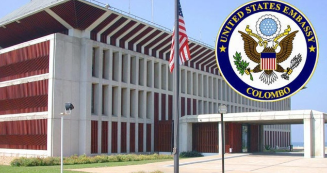 මෙරට ඇමරිකානු තානාපති කාර් යාලයෙන් නිවේදනයක්