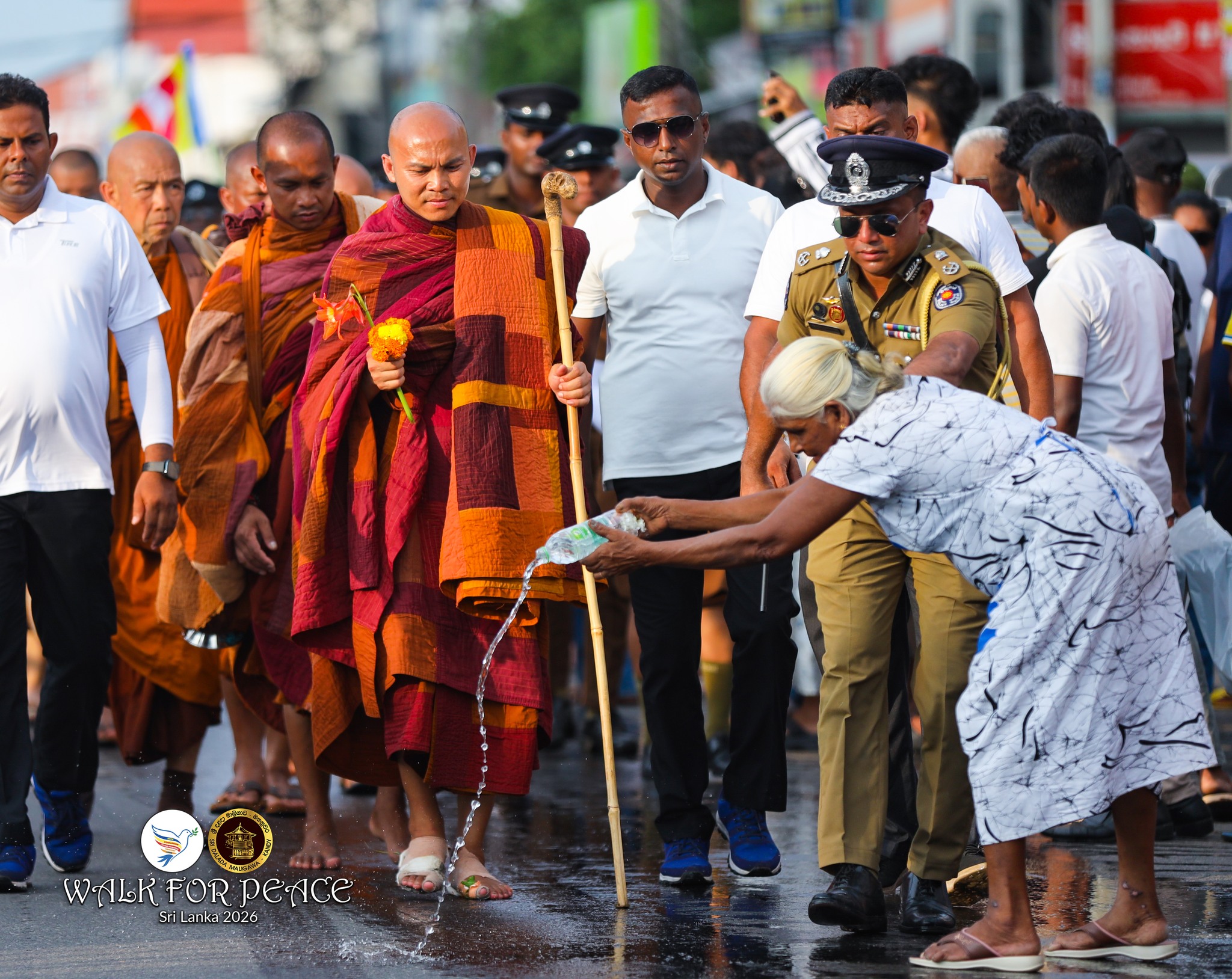 සාමයේ දූපතට – සාමයේ පාගමන රාජ්‍ය උත්සවය අද පස්වරුවේ