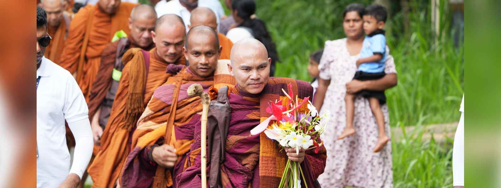 සාමයේ පාගමන 6 වැනි දිනය වෙනුවෙන් ගමන් අරඹයි