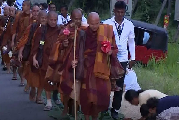 සාමයේ පාගමනේ සිව්වැනි දිනය අදයි