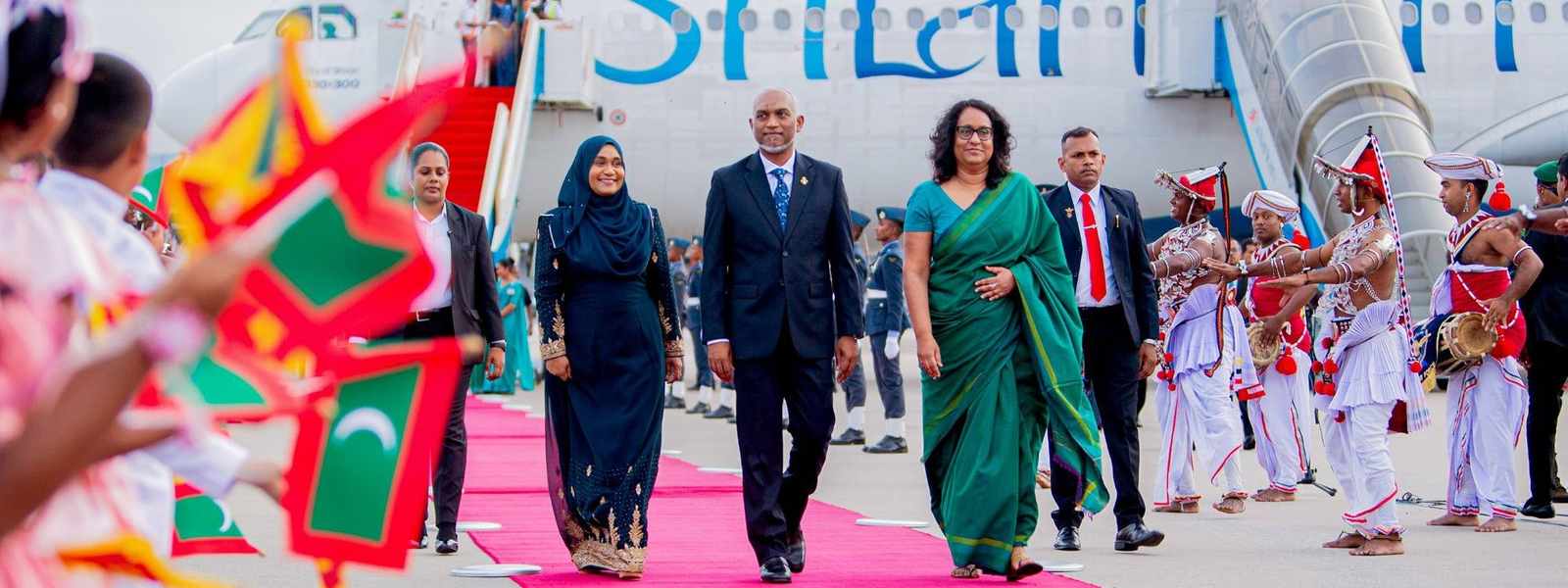 මාලදිවයින ජනපති පිළිගැනීමේ නිල උත්සවය අද ජනපති ප්‍රධානත්වයෙන්